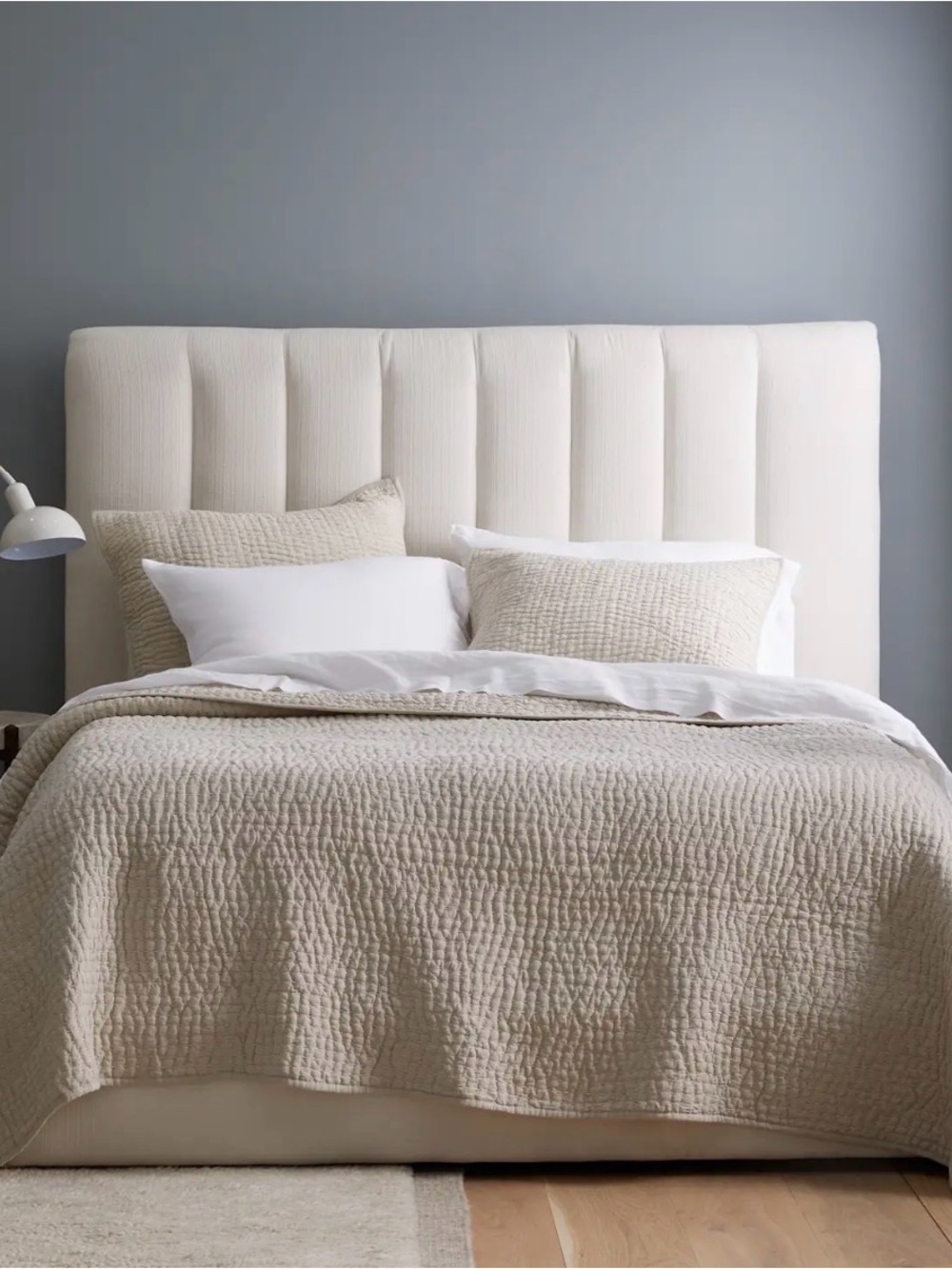 Quince European Linen Cotton Stitch Quilt